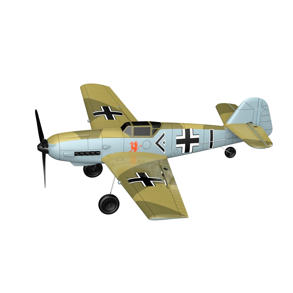 Eachine BF109 RC Airplane, ONE-KEY U-TURN,the plane returns by the opposite direction that the
