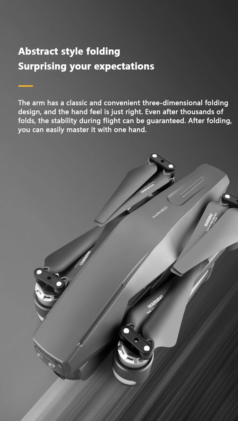 M1 pro drone, the arm has a classic and convenient three-dimensional folding design; and the hand feel is