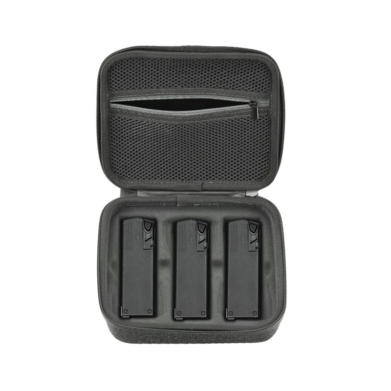 3pcs Batteies Storage Bag for DJI Mavic 3 Drone Battery Travel Shockproof Carrying Case Handbag for DJI Mavic 3 Accessories 12 small and portable, it can be stored in a backpack or suitcase when going out