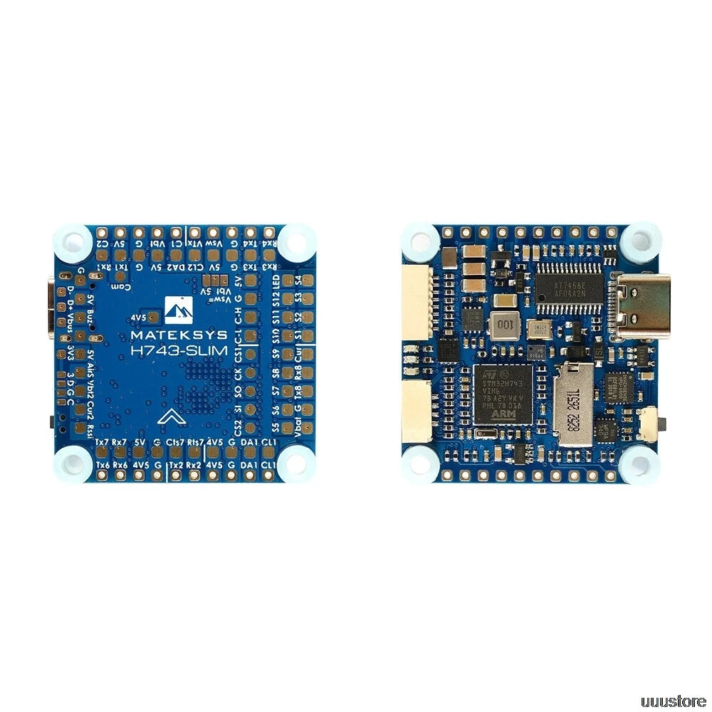 Matek H743-SLIM Flight Controller with OSD SPECIFICATIONS