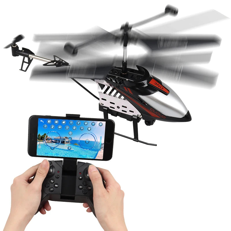 RC Aircraft Radio Remote Control Airplane Helicopter Aerial camera Kids To