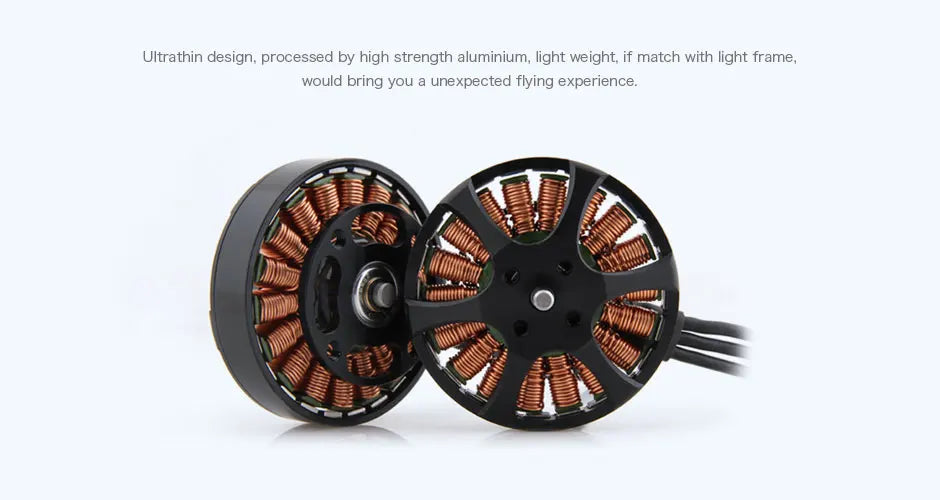 2PCS/SET T-motor MN4006 KV380 - Antigravity 4006 Outrunner Brushless Motor For Heavy Multicopter rotor Quadcopter Helicopter 9 2PCS/SET T-motor, ultrathin design; processed by high strength aluminium; light weight if match with light