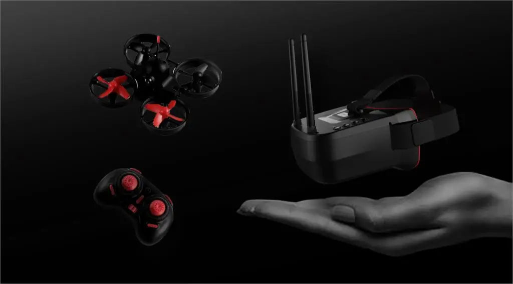 RTF Micro FPV RC Racing Drone Quadcopter Toys with 5.8G S2 1000TVL 40CH Camera 3Inch VR009 FPV Goggles VR Headset Helicopter Drone 17 RTF Micro FPV RC Racing Drone, 5 Eye ring: protect the surrounding parts of the eyes, so that the wear more comfortable