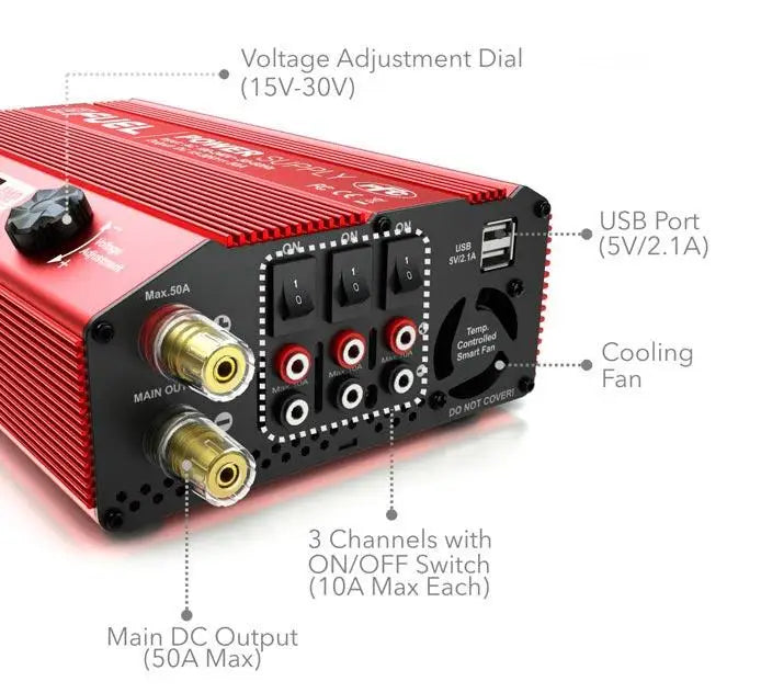 Adjustment Dial (15V-30v) USB Port (SV/Z.IA)