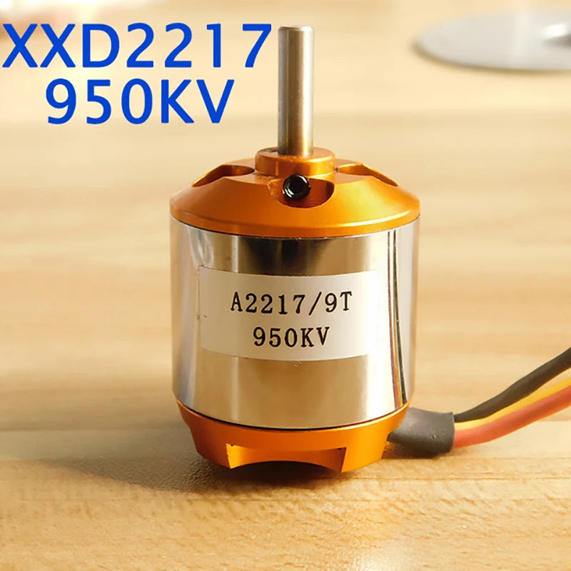 New XXD A2217 2217 950KV 1250KV 1500KV 2300KV Outrunner Brushless Motor For RC Airplane Aircraft Plane Quadrocopter Multi-copter 12 2300kv should be equipped with 6-inch propellers .