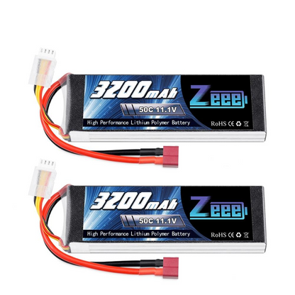 2 единицы Zeee 11,1 В 50C 3200 мАч 3S Lipo Батарея с разъемом Deans Аккумулятор в мягком футляре для RC Самолета Вертолета RC Автомобиля Грузовика Лодки FPV Батарея