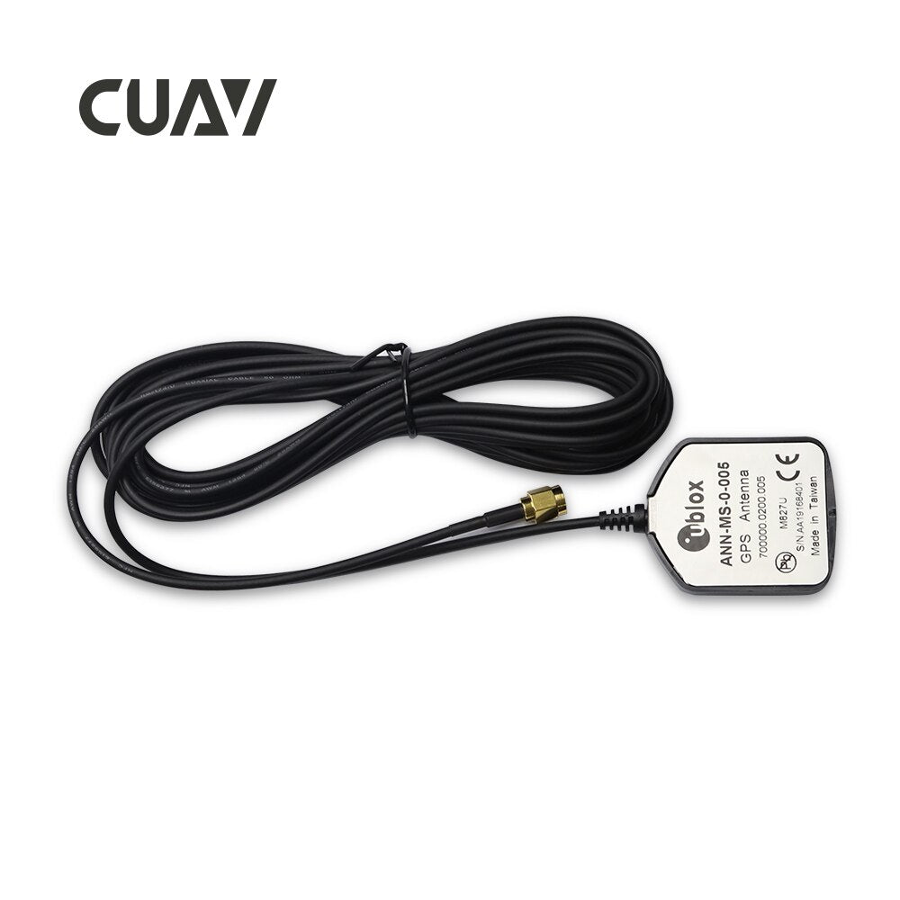 CUAV U-blox ANN-MS Single Frequency C-RTK Lengthened Extension Antenna RC Multi-axis Drone Flight Control Combo
