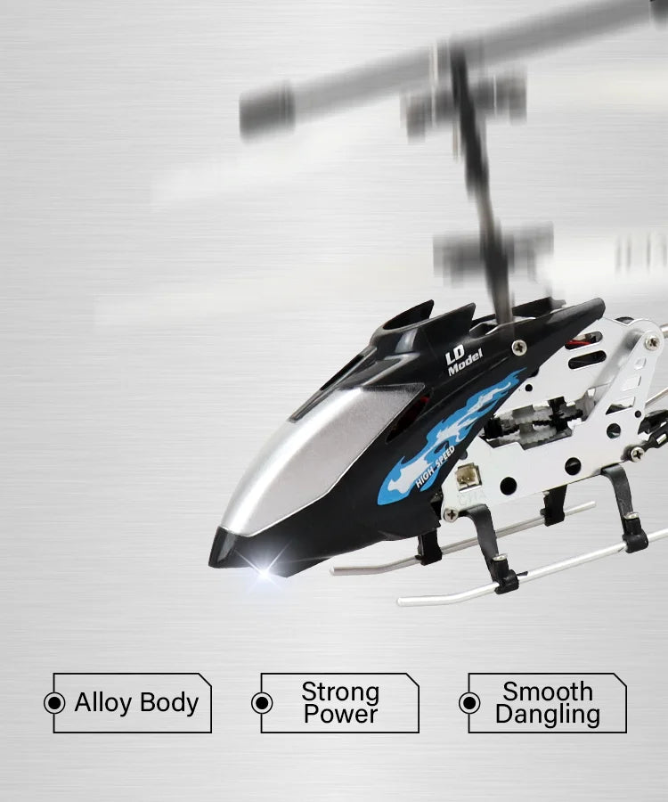 LD-Model Rc Helicopter, Alloy Body Strong Smooth Power Dangling Model 