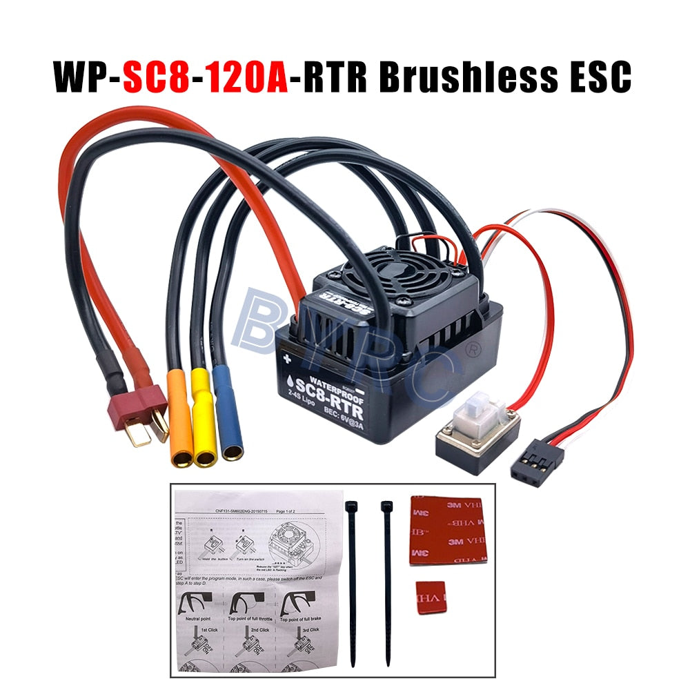 WP-SC8-12OA-RTR Brushless ESC B OM ViI