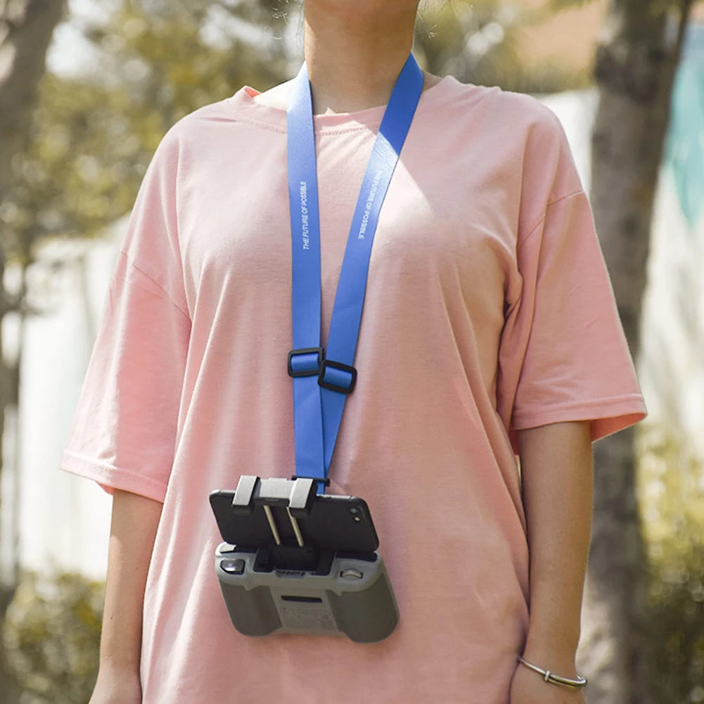 Remote Control Holder Strap for DJI AIR 2S Mini 2 Mavic Air 2 Drones Neck Lanyard Safety Belt Sling Camera Drones Accessories 13 Applicable models: For DJI AIR 2S / MINI 2 / Ma