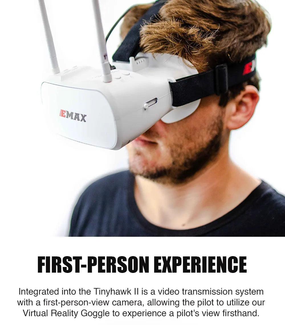 Emax Tinyhawk II 2 RTF - FPV, the Tinyhawk Il is a video transmission system with a first-person-view