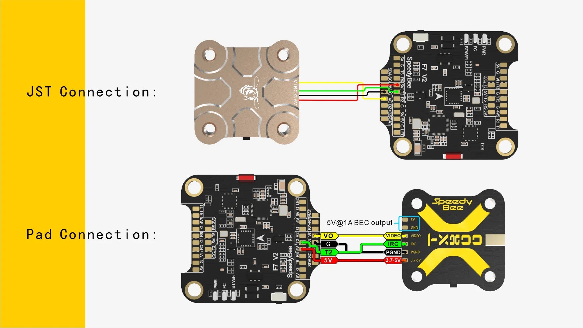 SpeedyBee TX800 5.8G VTX - 5V 48CH 200mW / 400mW / 800mW RunCam Maximum Output Long Range FPV Video Transmitter 9 SpeedyBee TX800 5.8G VTX - 5V 48CH