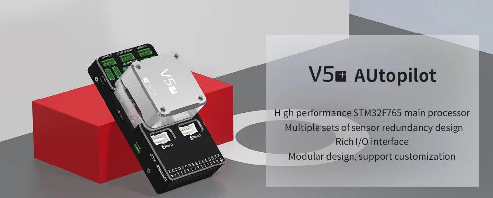 CUAV NEW V5+ autopilot flight controller - base on FMU V5 Open source hardware for FPV RC Drone Quadcopter Helicopter Pixhawk 8 CUAV NEW V5+ autopilot flight controller, VSm AUtopilot High performance STM32F765 main processor Multiple sets