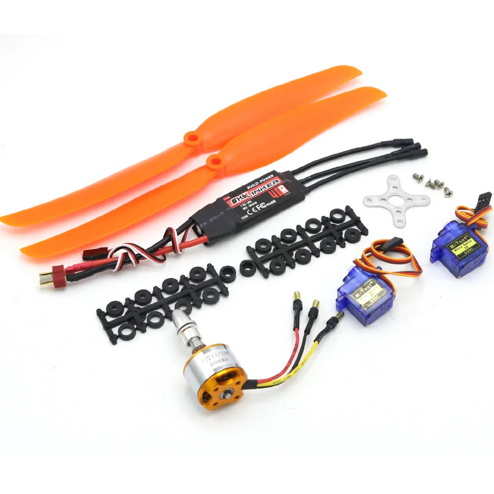 A2212 2212 2200KV 1400KV 1000KV Brushless Motor 30A 40A / 40A BLheli ESC SG90 9G Micro Servo for RC Fixed Wing Plane Helicopter 18 baeebd8889 2612 (tcot [itoor 22