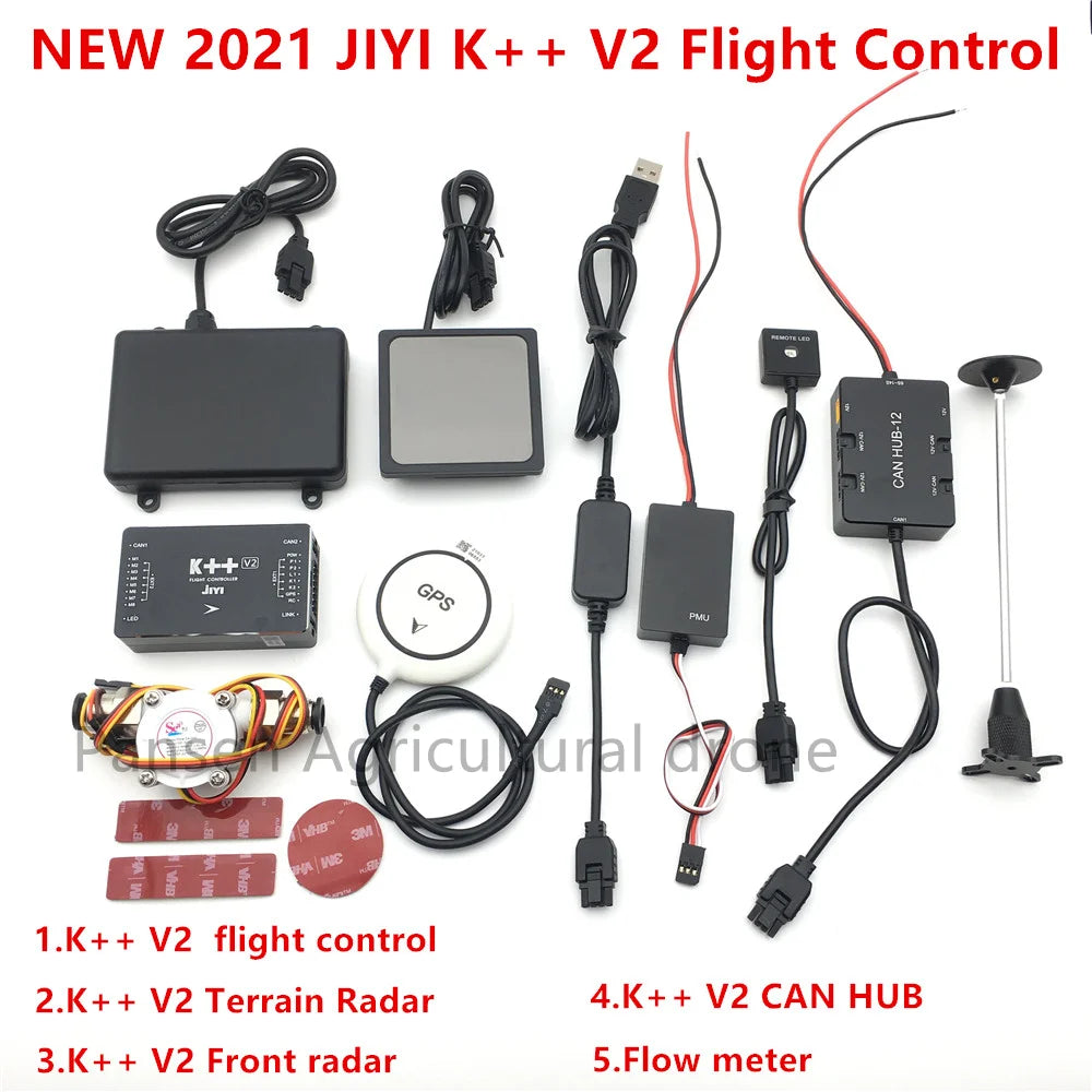 NEW Original JIYI K++ V2 Flight Control - Dual CPU Optional Front Rear Obstacle Avoidance Radar Special Agricultural Drone 14 NEW Original JIYI K++ V2 Flight Control, K++ V2 Flight Control SPECIFICATIONS Wheelbase : Screws Use