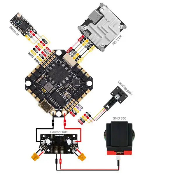 BETAFPV Pavo360 FPV Drone, pilots can remove the top plate cover and install it on the drone 