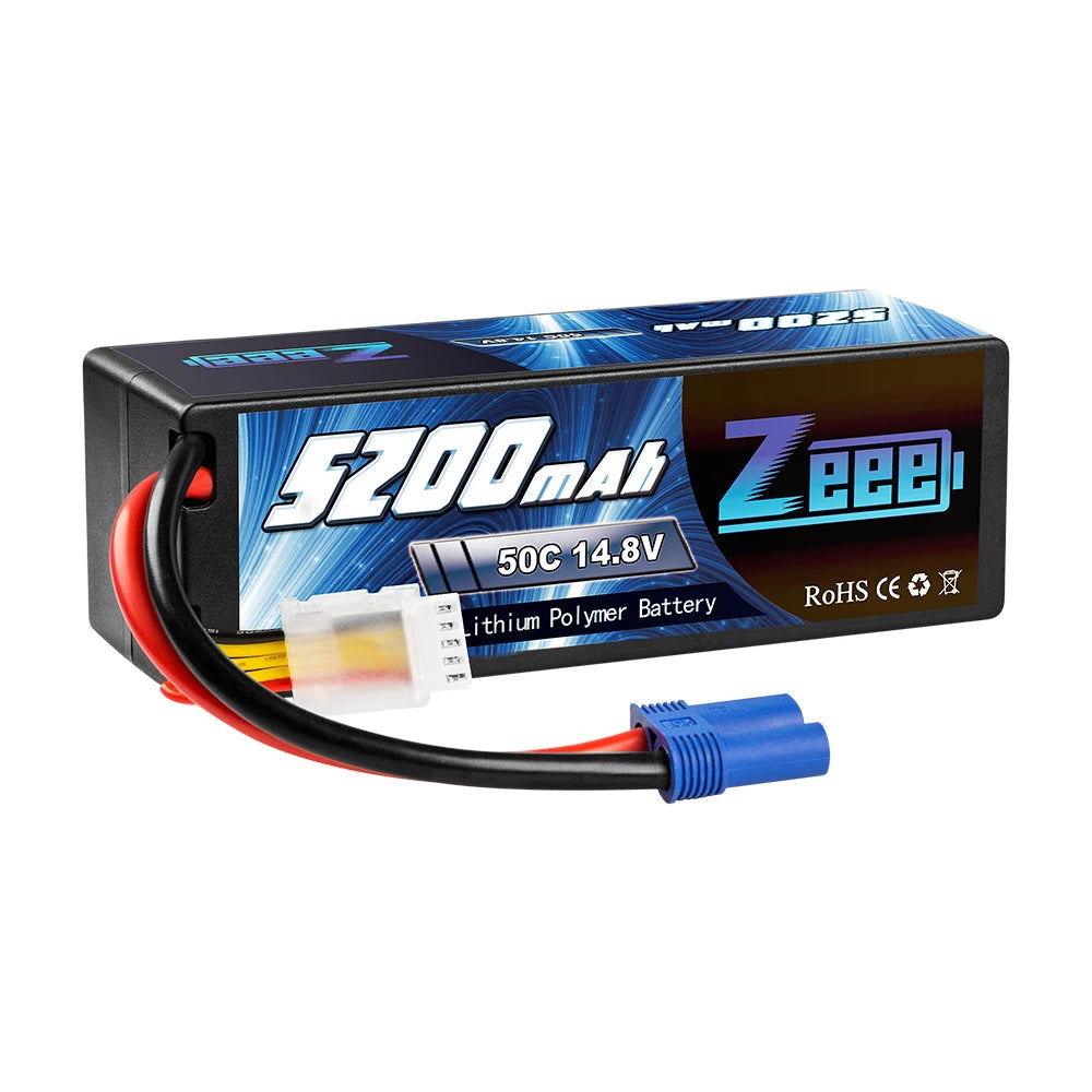 Zeee 4S 14.8V 5200mAh 50C Lipo Battery, Zeee 4S 14.8V 5