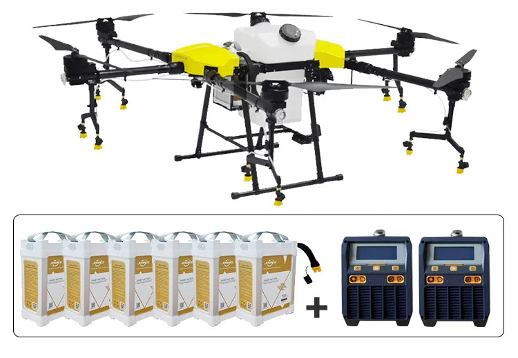 Joyance JT30L-606 30 Liters Agricultural Drone 12 JT30L-606 comes with fast-speed charger and 28000mah smart