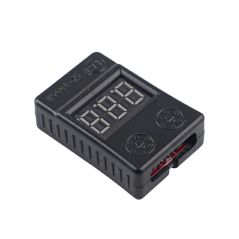 BX100 1S-8S Battery Voltage Meter Tester, Battery Voltage Meter Tester - Lipo Battery Monitor Buzzer Alarm Indicator For