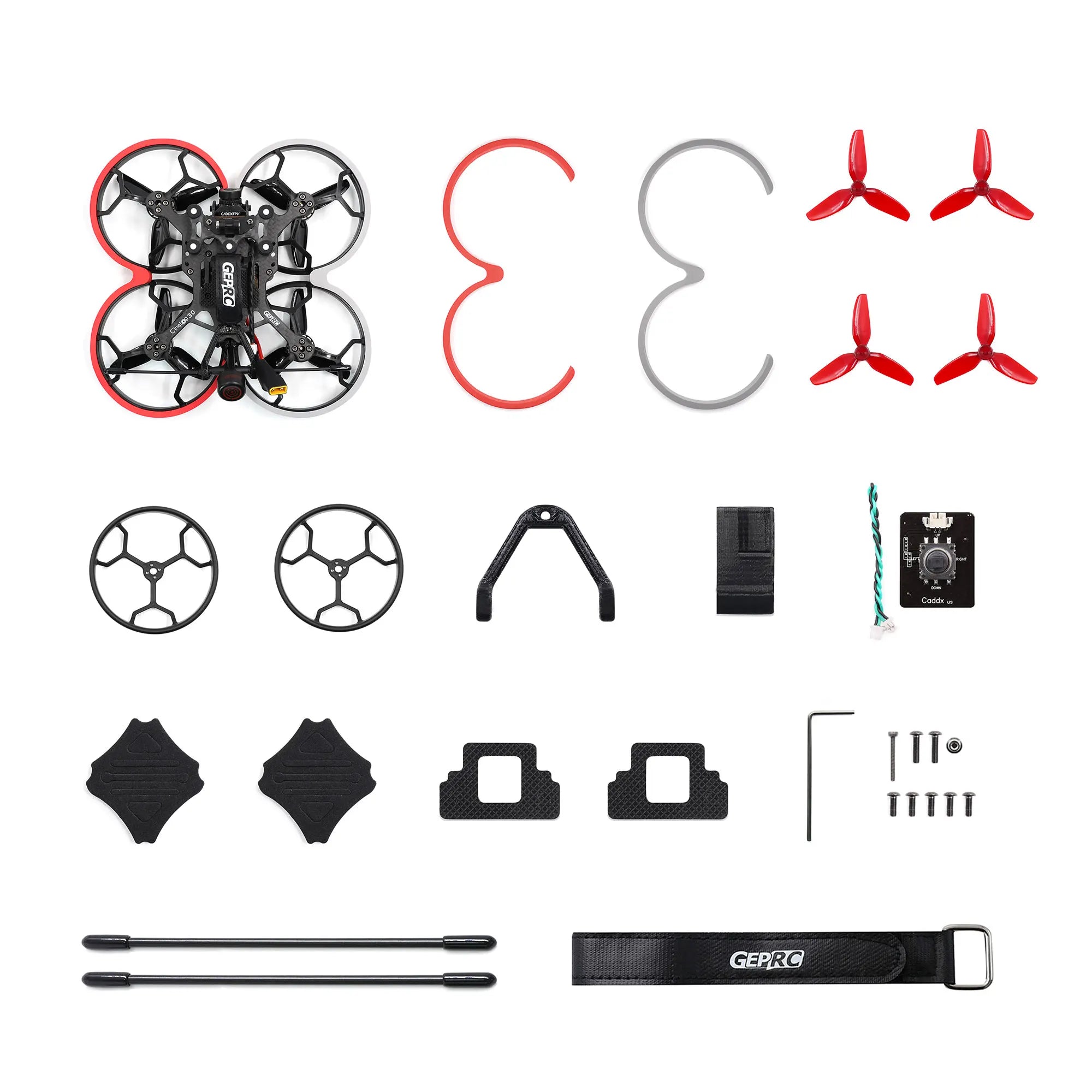 GEPRC CineLog30 Cinewhoop Drone, CineLog30 Analog provides a flight time of approximately 7-8 minutes when carrying a