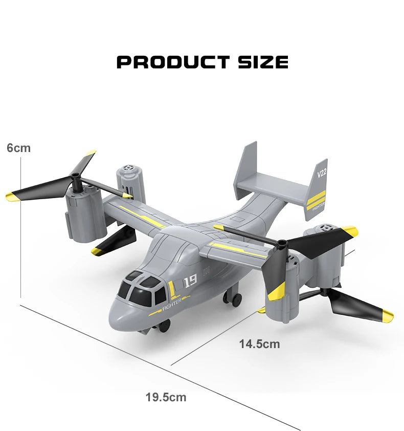 LM19 New 2-in-1 Drone, ProduCt Size 6cm V22 119 14.5cm 19.Sc