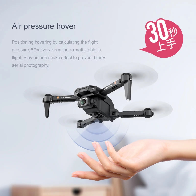 JINHENG XT6 Mini Drone - 4K 1080P HD Camera WiFi Fpv Air Pressure Altitude Hold Foldable Quadcopter RC Dron Kid Toy Boys GIfts 28 JINHENG XT6 Mini Drone, woundeept efep emf e