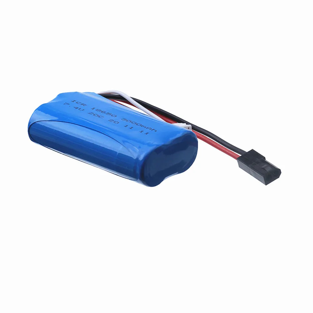 7.4V 3000mah lipo Battery, Li-ion size : 18650 Set Type : Batteries Only Replacement Battery