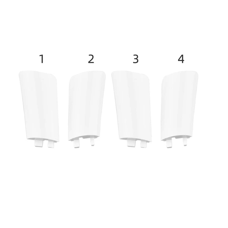 4pcs Landing Gear Antenna Cover Replacement Legs Cover Cap Repair Parts for DJI Phantom 4 Pro/Pro V2.0 Drone Replace Accessories 7 landing gear Antenna cover is not suitable for use with Phantom 4 Advanced .