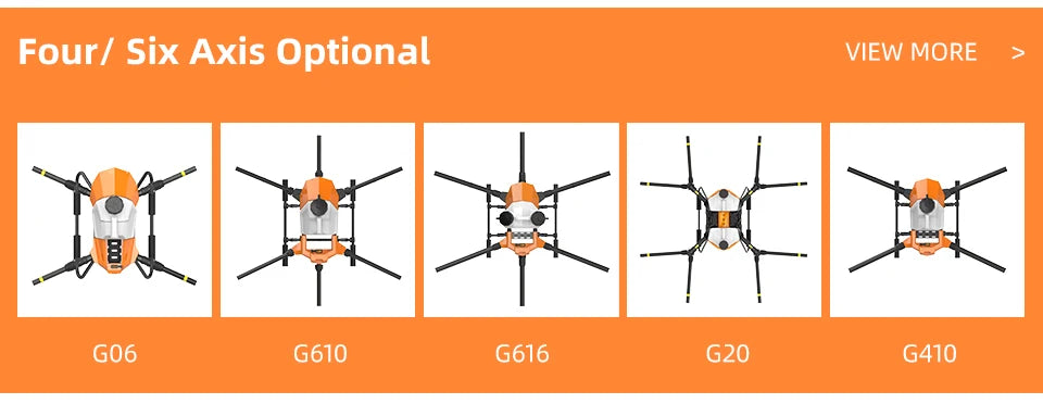 EFT G630 30L Agriculture Drone - 6 axis 30L Take-off Weight 63kg payload seed sprayer seeder spreader compact with Hobbywing X9 Plus JIYI K++ V2 FC, Skydroid T12 20 EFT G630 30L Agriculture Drone, Four/ Six Axis Optional VIEW MORE GO6 G610 G616