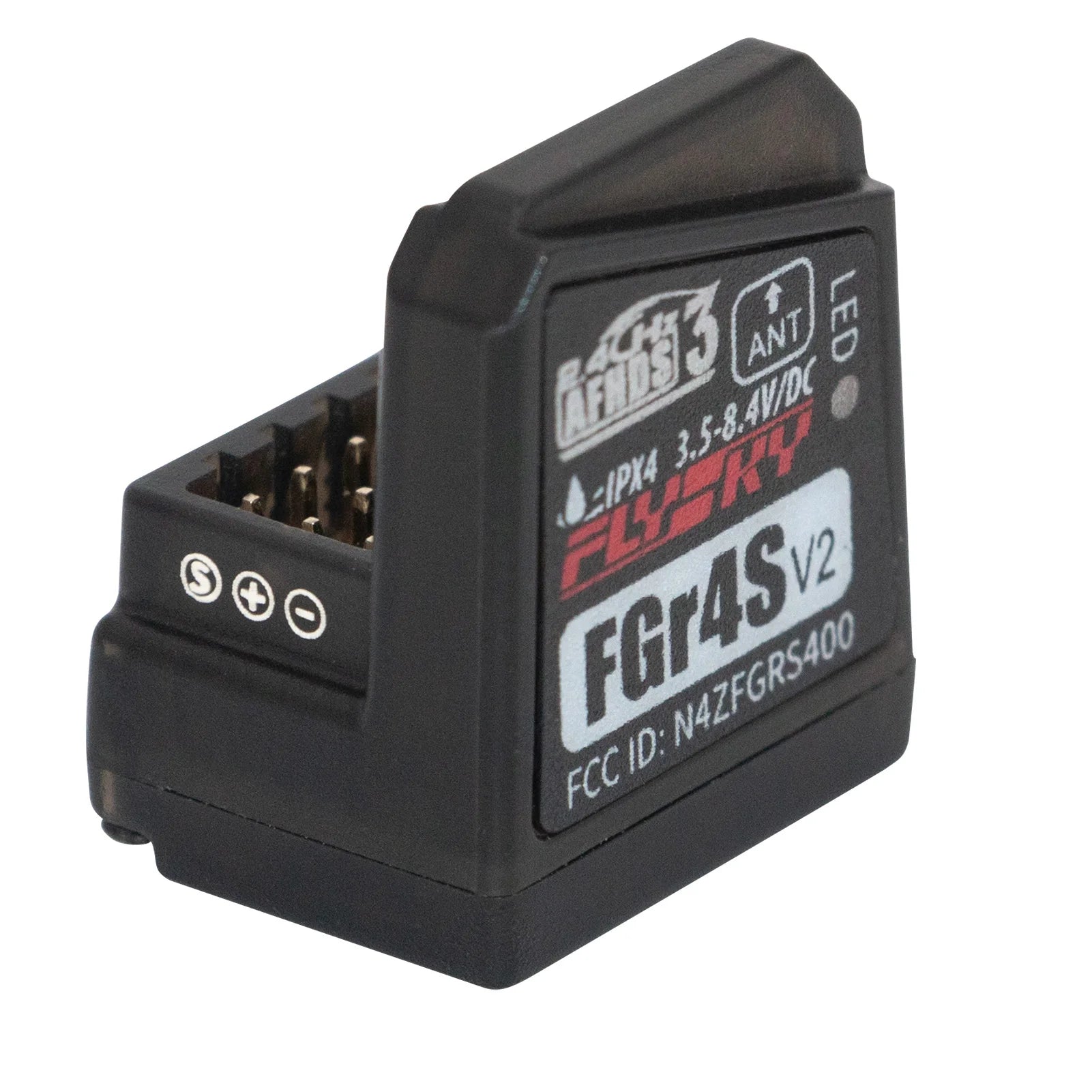 Flysky FGR4S V2 Receiver - AFHDS Single-Antenna Bidirectional PWM /PPM / IBUS Output Receiver for Flysky NB4 PL18 RC Transmitter 19 Flysky FGR4S V2 Receiver, GSRY Eipra FGraSve N4ZFGRS4OO FCC