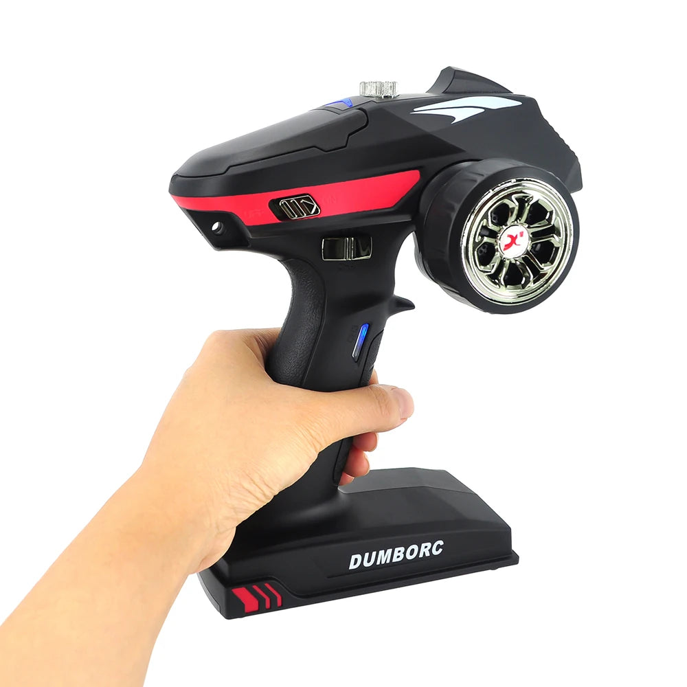 DumboRC X6 X4 X6P 2.4G 6CH Transmitter, when you press CH5, the rudder will turn to the left