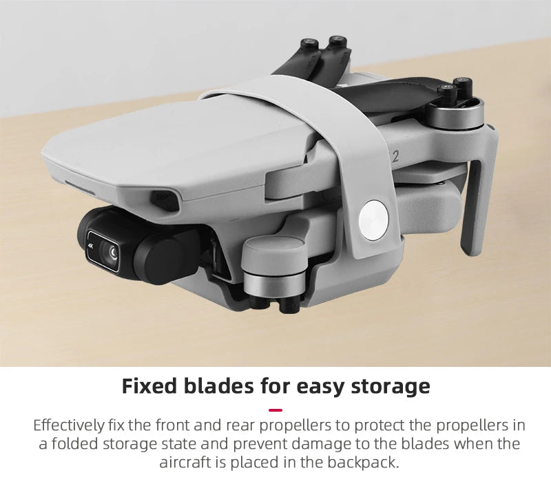 Propeller Stabilizer Base for DJI Mavic Mini 1/2/SE Drone Blade Fixed Props Transport Protect Cover Mount Accessories 11 fixed blades for easy storage Effectively fix the front and rear propellers to protect the