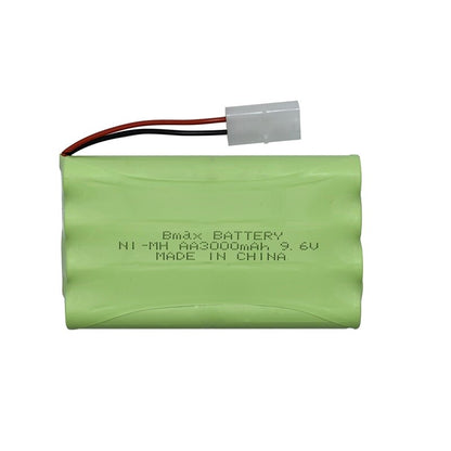 Teranty 9.6v 3000mah Rechargeable Battery, Bmax BATTERY NI-MH AASOOOmAK 6V M