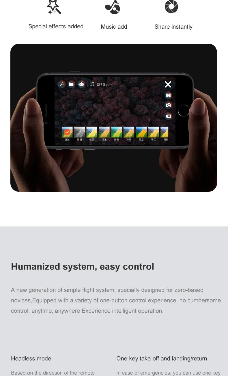 4DRC F8 Drone, easy control a new generation of simple flight system designed for zero-