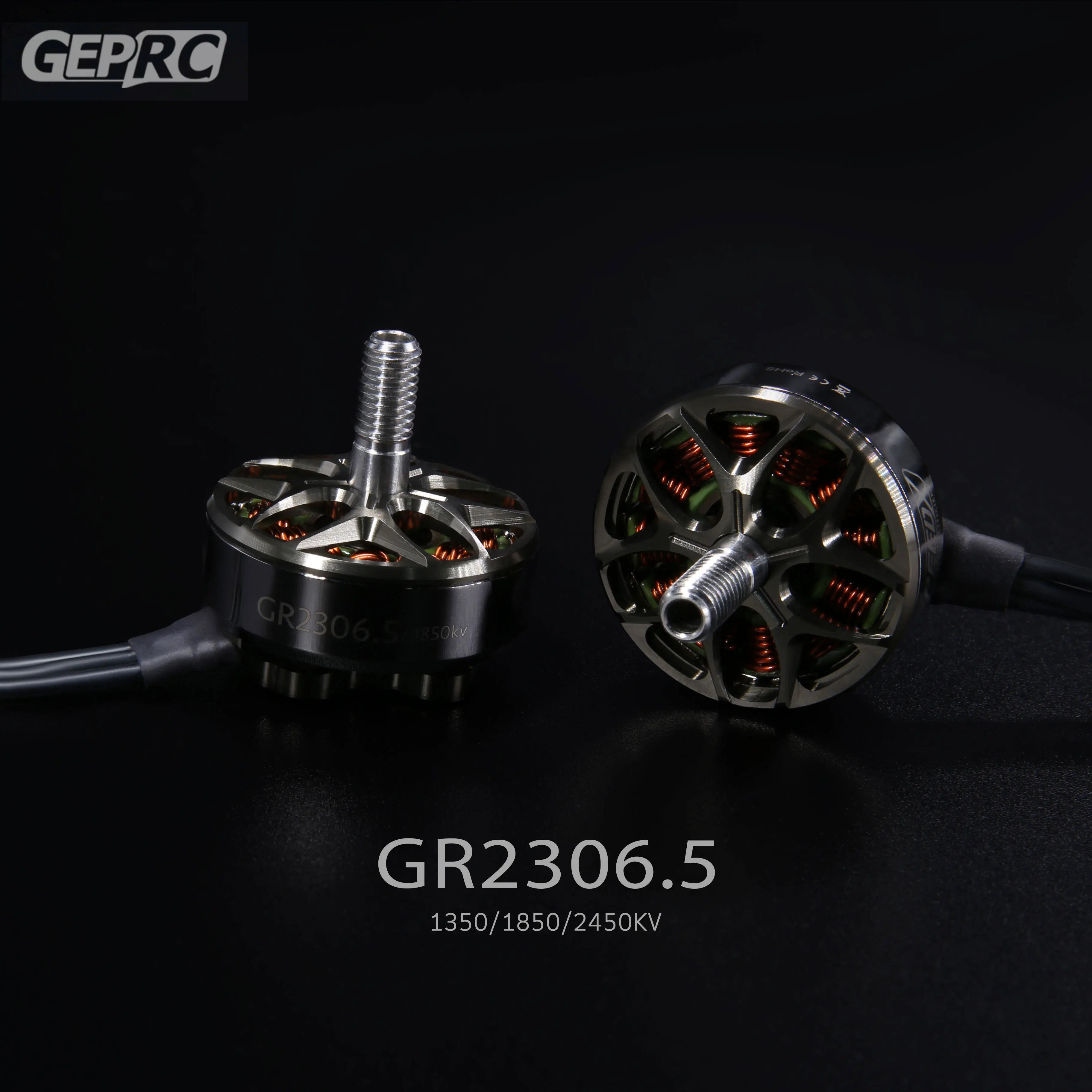 GEPRC GR2306.5 1350KV / 1850KV / 2450KV Motors 12 28.2*29.2mm Idle current(10)@10V