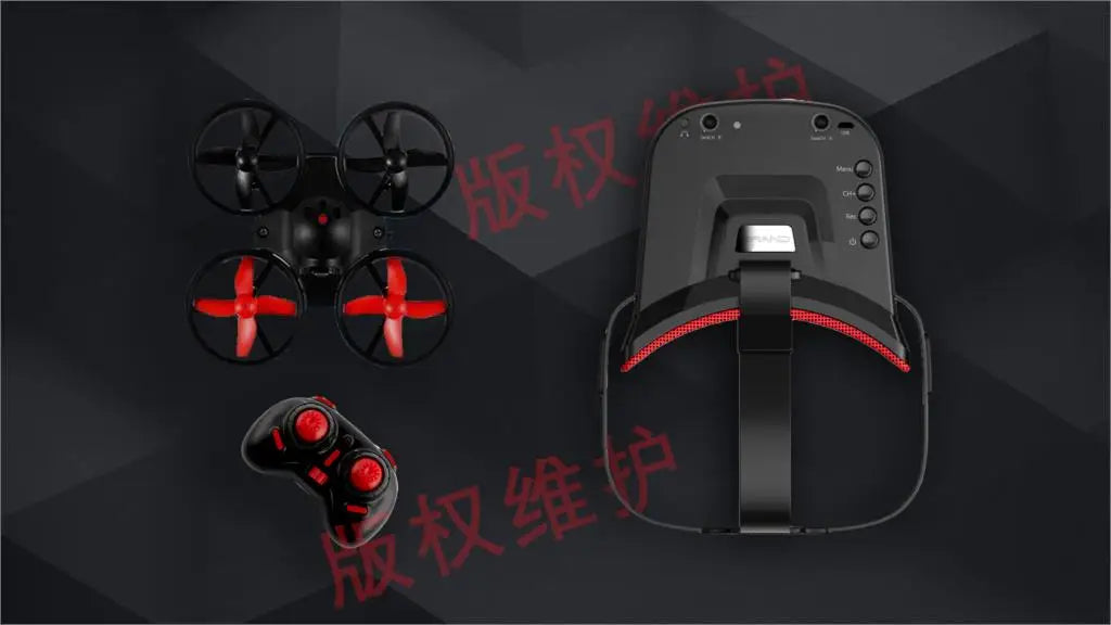 RTF Micro FPV RC Racing Drone Quadcopter Toys with 5.8G S2 1000TVL 40CH Camera 3Inch VR009 FPV Goggles VR Headset Helicopter Drone 21 RTF Micro FPV RC Racing Drone, 10 AV Jack: In RF receiving mode can output AV signal; In AV