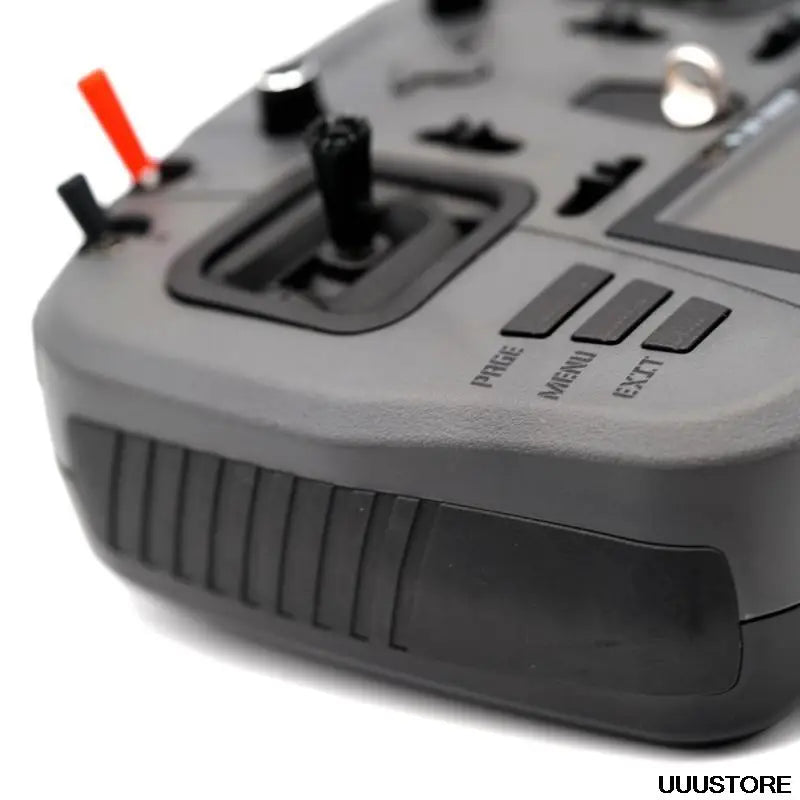 TBS Ethix Mambo Transmitter, the side grips were custom designed with a more rubbery feel for maximum comfort .