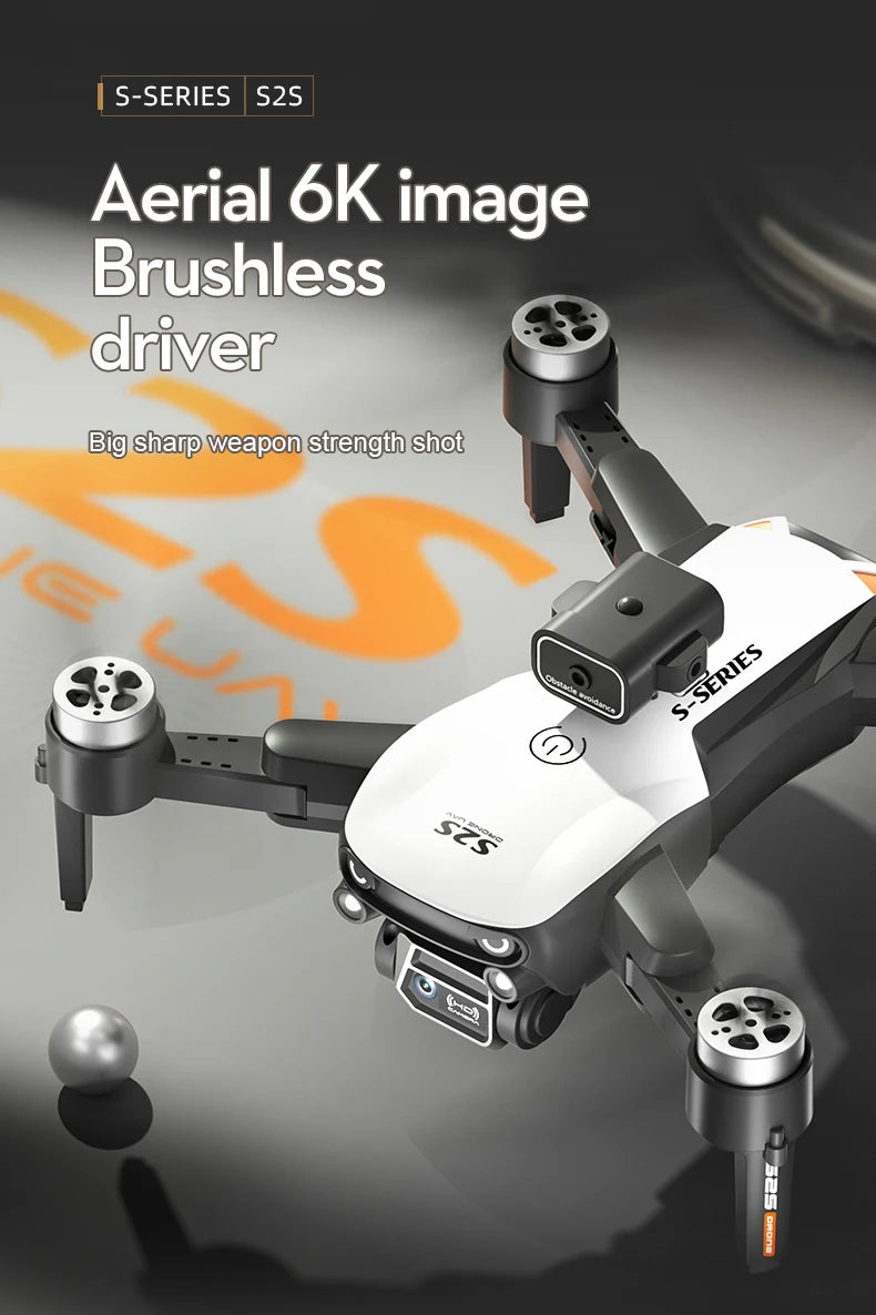 S2S mini drone, 5-series 525 aerial 6k image brushless driver big sharp