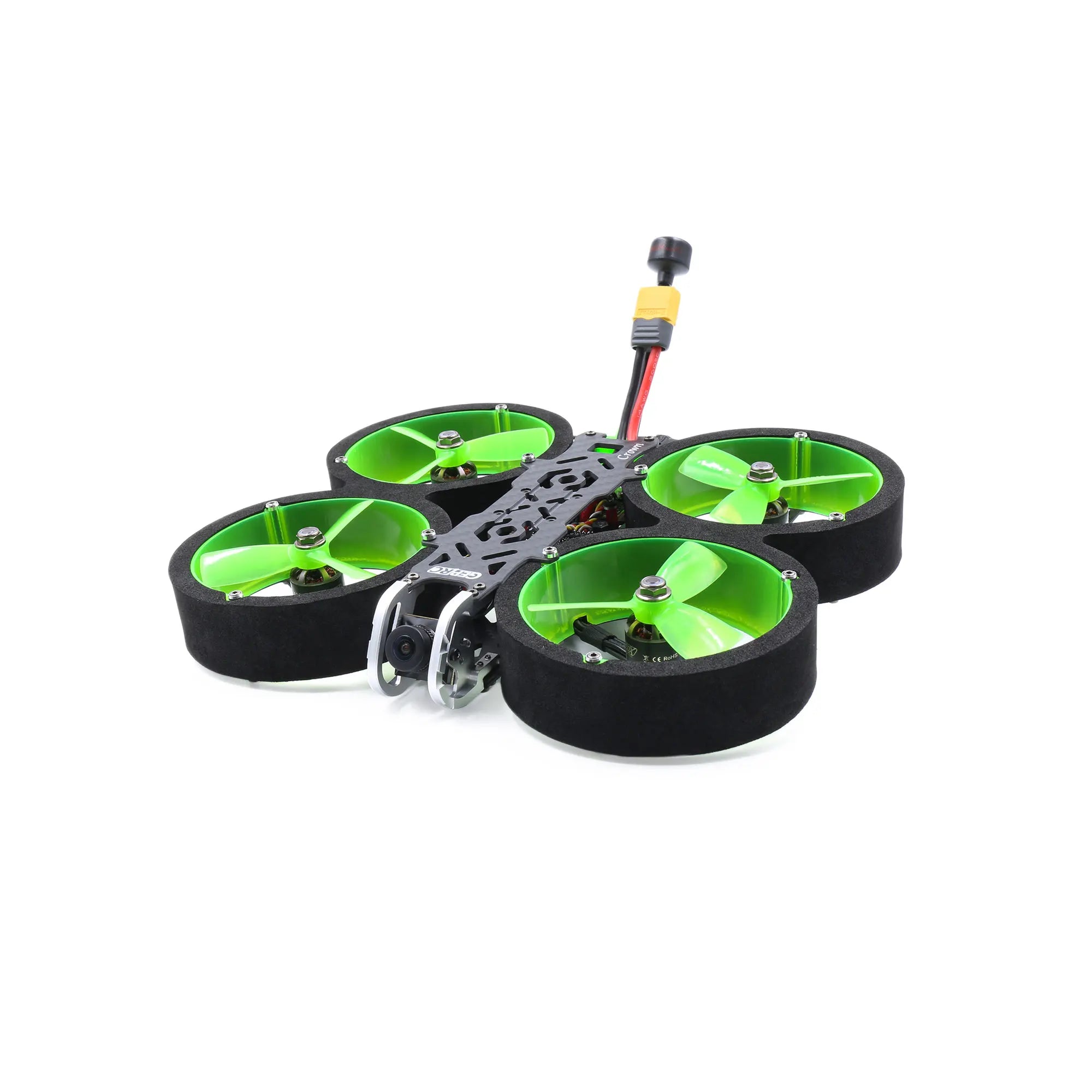 GEPRC Crown Analog Cinewhoop FPV Drone - 3inch Carbon Fiber Frame 1408 3500KV (4S) /1408 2500KV (6S) For RC FPV Quadcopter Freestyle Drone 9 GEPRC Crown Analog Cinewhoop FPV Drone, the Crown Analog Cinewhoop allows for camera upgrades.