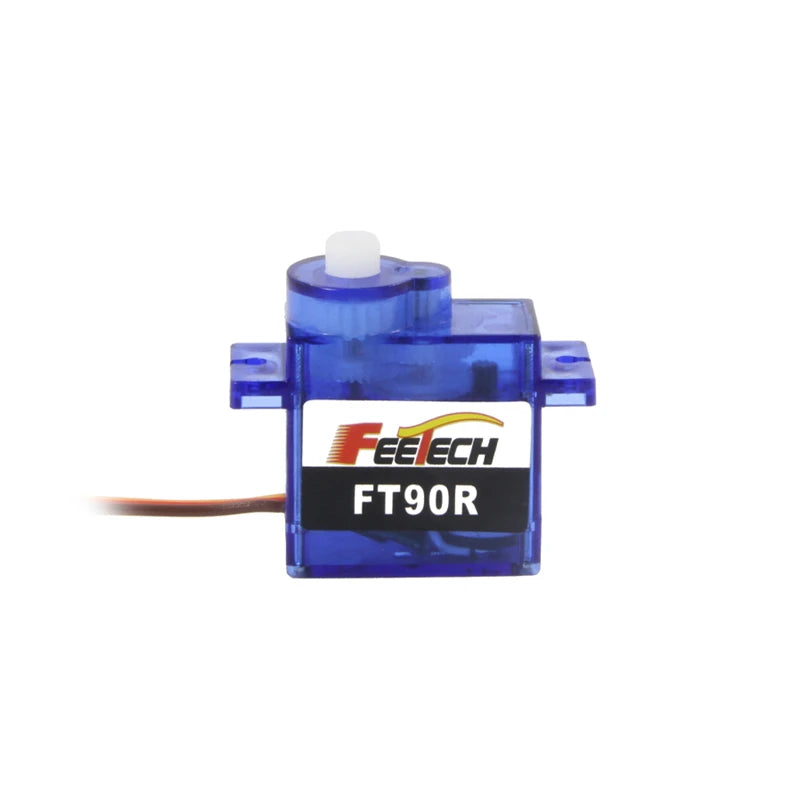 4PCS Feetech FT90R, the FT90R continuous rotation servo converts standard RC position pulses into