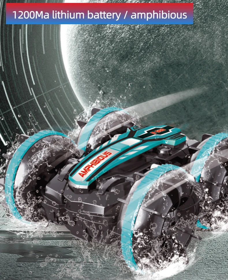 Newest High-tech Remote Control Car, I200Ma lithium battery amphibious Avphpin