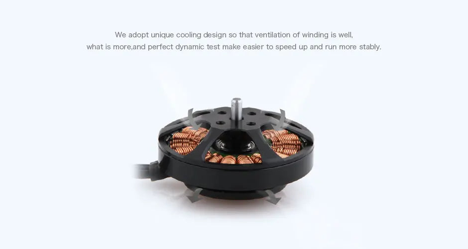 2PCS/SET T-motor MN4006 380KV Tiger Motor - Professional Antigravity Motor Max Thrust 2.3KG For UAV RC Drones Copter Rotors Multi-rotor 11 2PCS/SET T-motor, we adopt unique cooling design so that ventilation of winding is well . perfect dynamic test make