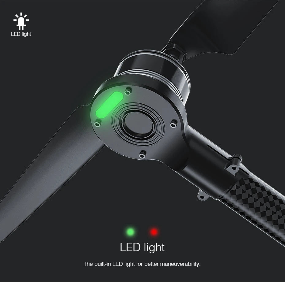 T-MOTOR 501-X Arm Set - Integrated Propulsion System MN501S Brushless Motor+ Alpha40A ESC 10 T-MOTOR, built-in LED light for better maneuverability . built-