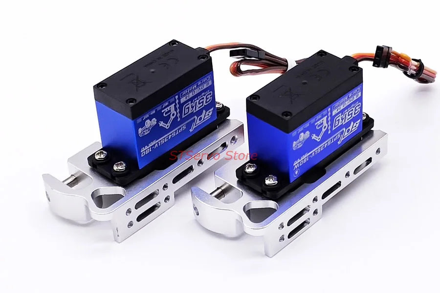 STServo 35kg Remote Control Air-Drop, Air-drop releasable servo kit for drones and helicopters, releases goods up to 8kg remotely.