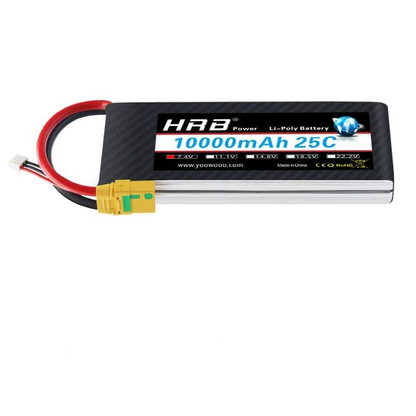 HRB Lipo 2S 7,4 В Аккумулятор-10000 мАч 12000 мАч 16000 мАч XT60 T Deans EC5 XT90 XT90-S XT150 AS150 25C RC Heli Самолет Автомобиль Лодка Запчасти