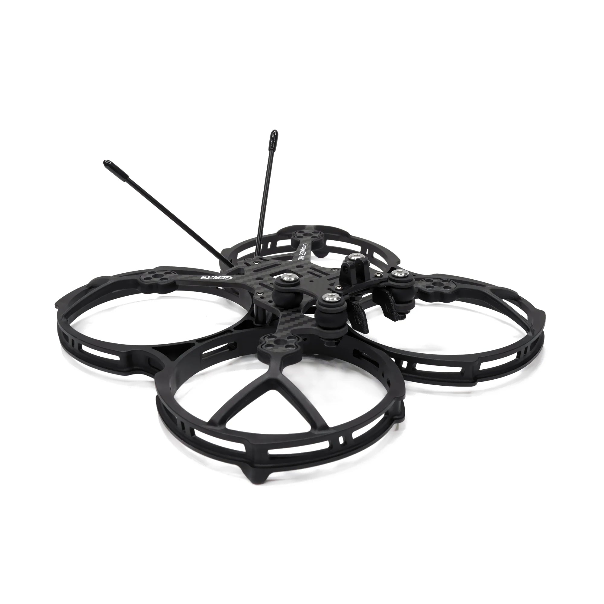 this frame kit enhances the flight performance and longevity of your drone . with its carbon fiber