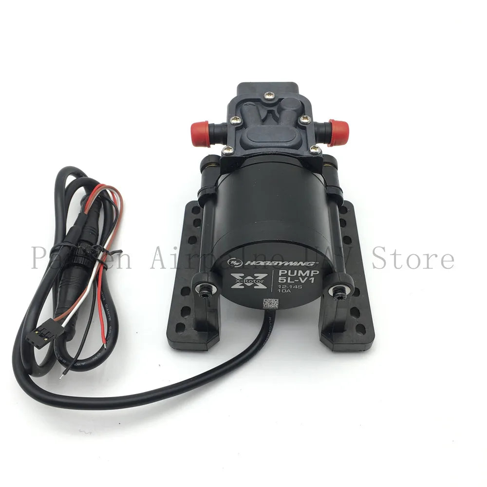 Hobbywing Combo Pump - 5L Brushless Water Pump 10A 14S V1 Sprayer Diaphragm Pump for Plant Agriculture Drone Accessories 9 Hobbywing Combo Pump, P Aj Aezarmnt Store BUM?