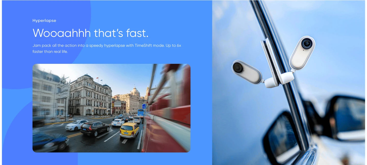 Insta360 GO Small Action Camera Light Weight Waterproof Stabilization POV Capture With Charge Case Wearable Camera Accessories 15 Insta360 GO Small Action Camera Light