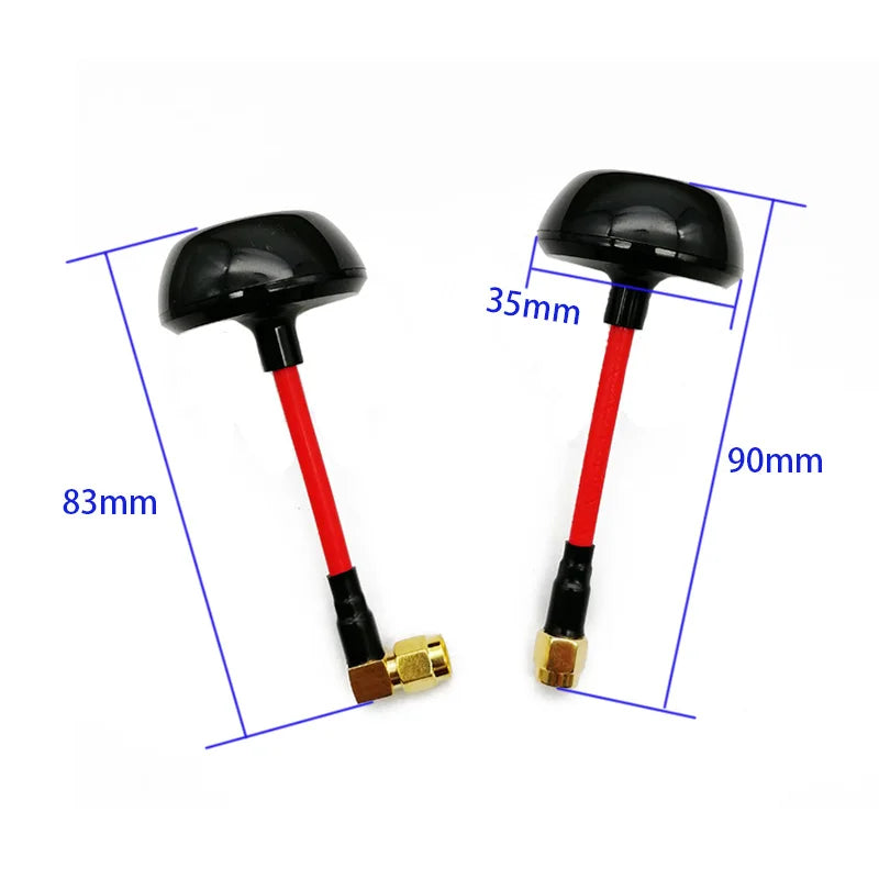 5.8G 3dBi Omnidirectional Mushroom TX/RX RHCP FPV Antenna SMA RP-SMA Male for RC FPV Racing Drone Quadcopter Part 12 5.8G FPV Antennas are available in 1 pcs