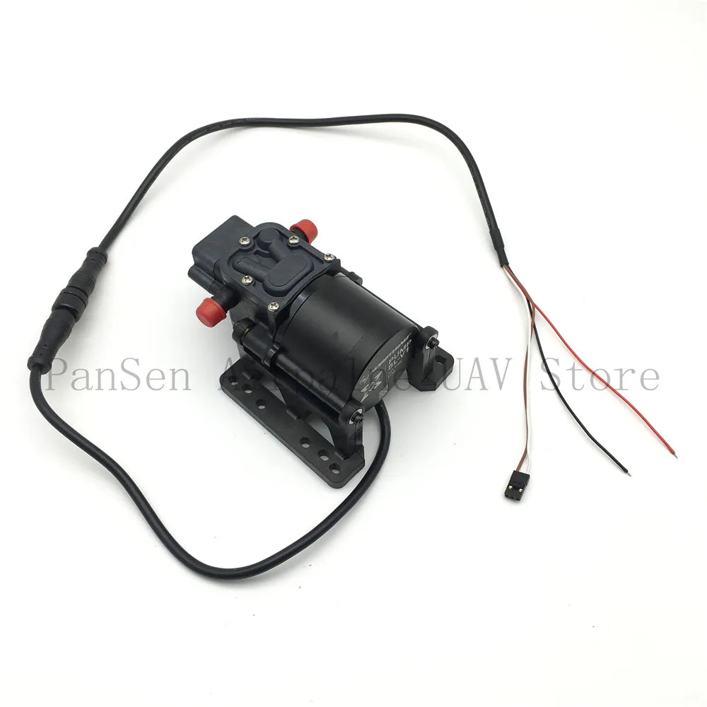 Hobbywing Combo Pump - 5L Brushless Water Pump 10A 14S V1 Sprayer Diaphragm Pump for Plant Agriculture Drone Accessories 14 Hobbywing Combo Pump, aerops is a rubber pump with a working voltage of 12-14S (DC